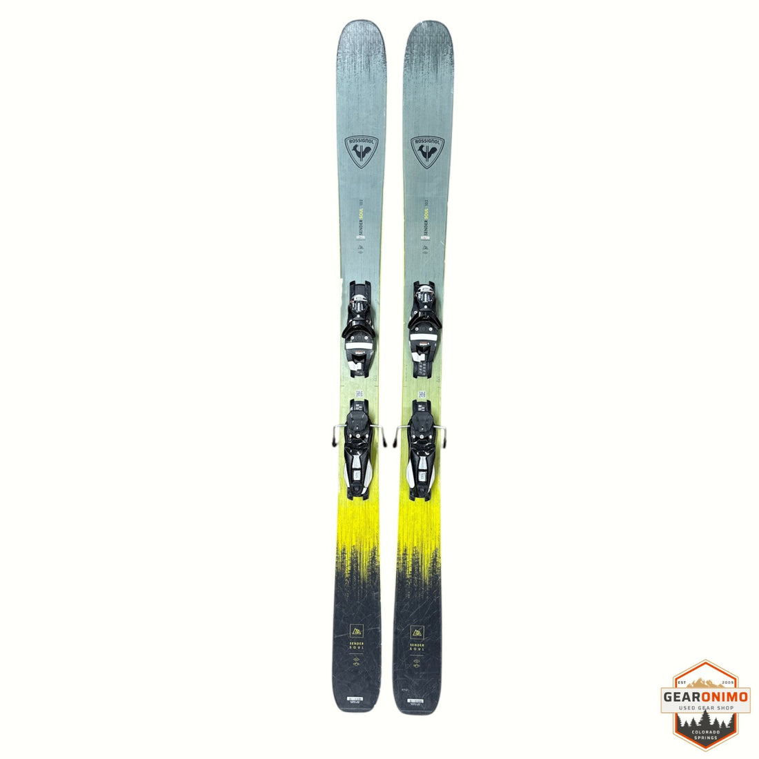 Rossignol Sender Soul 102 Skis with Look NX 12 Bindings Ski - 172cm