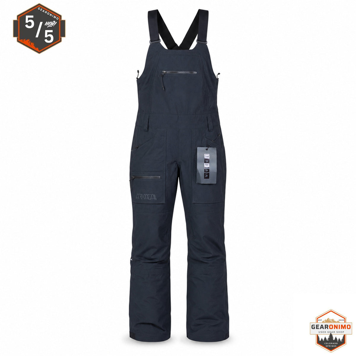 Armada Talyah Winter/Ski Bib - Women's Medium (Black) - image 3