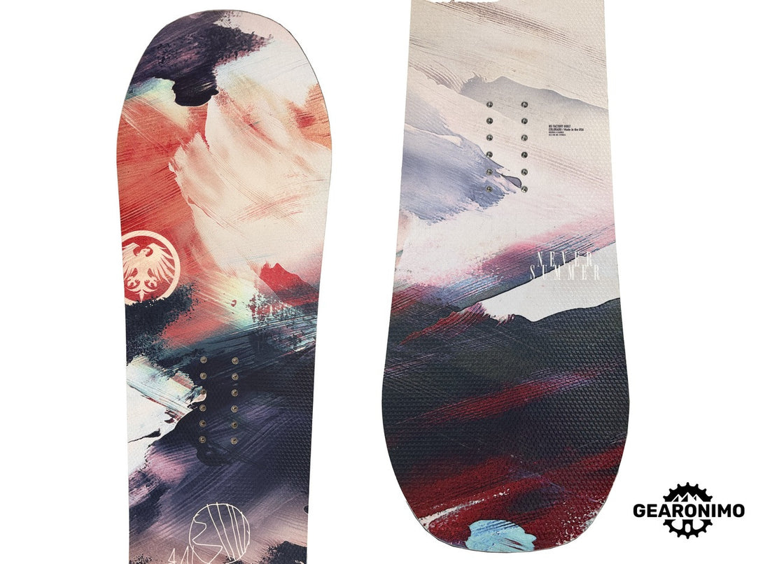 Never Summer Infinity Snowboard - 142cm - image 2