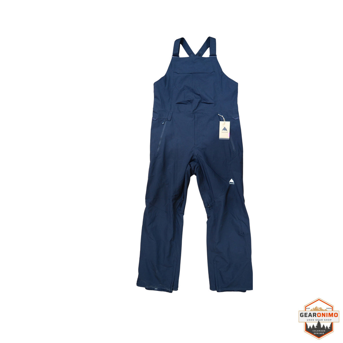 Burton Reserve 2L Winter/Ski Bib - Men's Extra Large / Tall (Black) - image 1