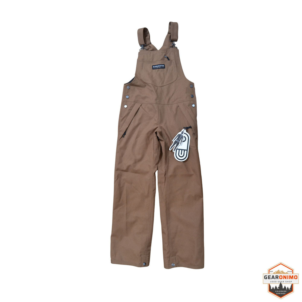 Airblaster Freedom Winter/Ski Bib - Women's Small (brown) - image 1