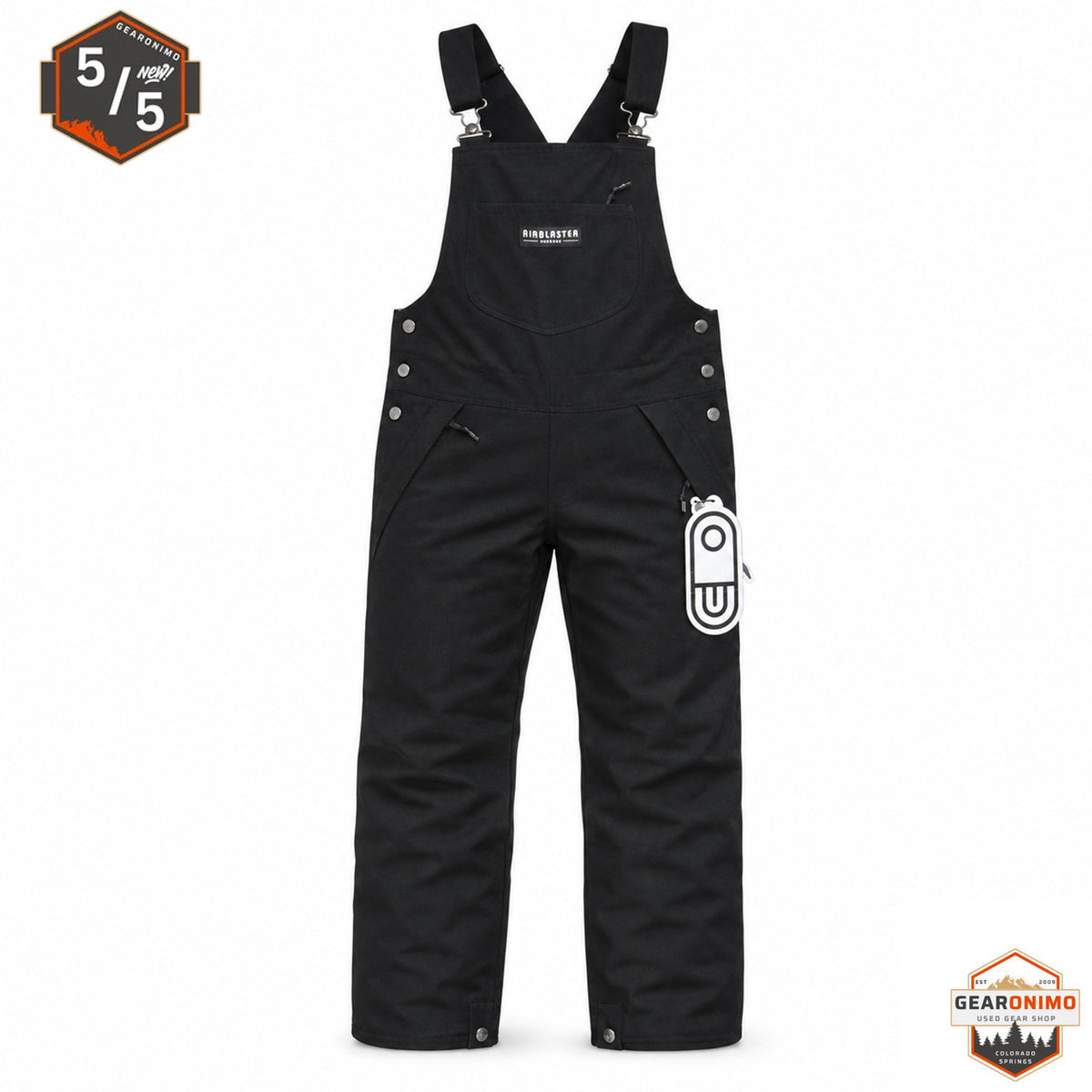 Airblaster Freedom Winter/Ski Bib - Women's Small (Black) - image 2