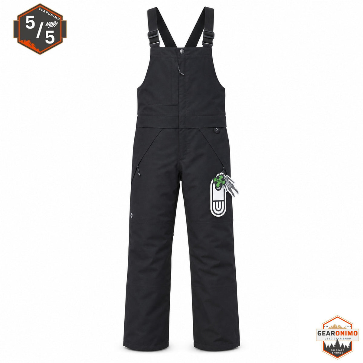 Airblaster Hot Winter/Ski Bib - Women's Small (Black) - image 3