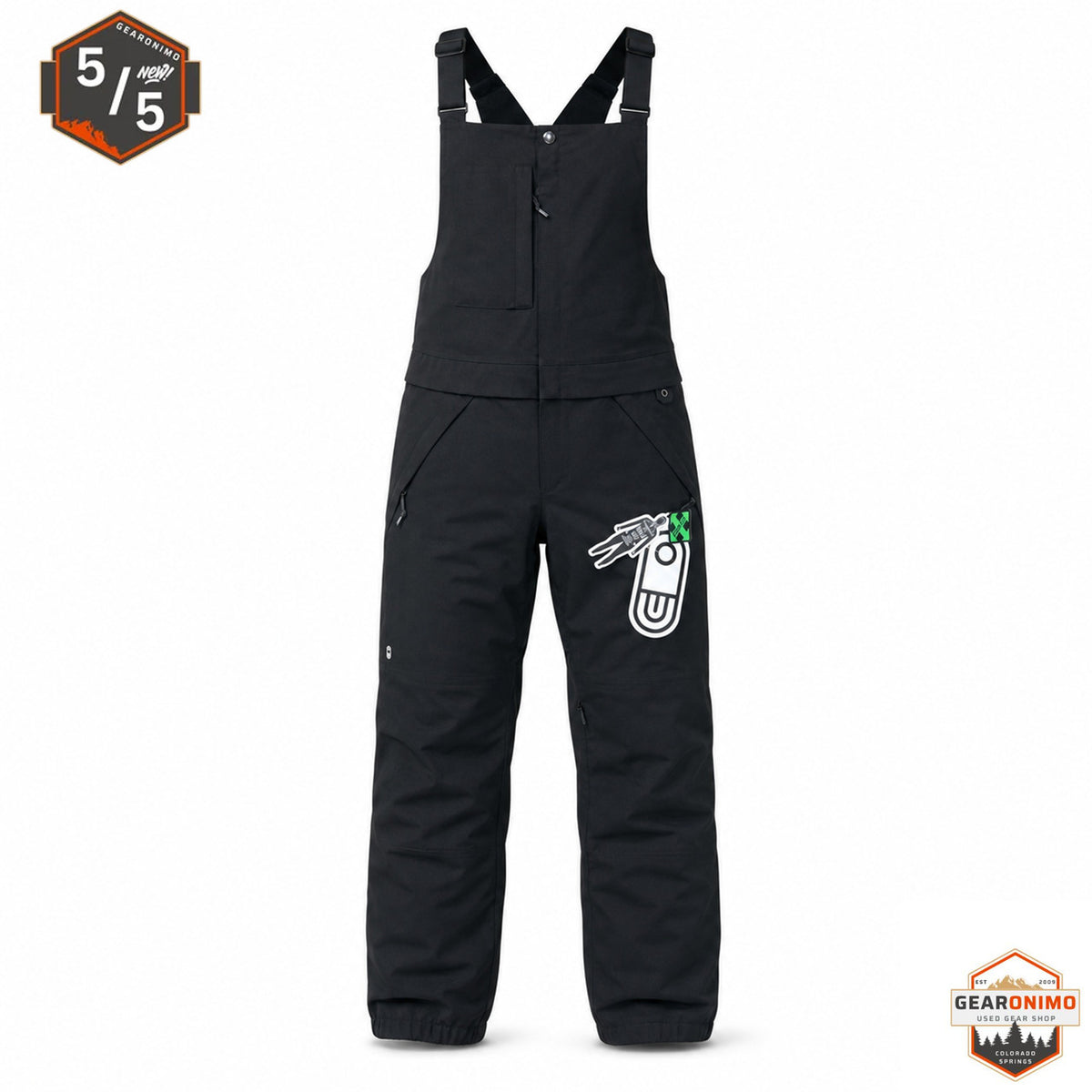 Airblaster Winter/Ski Hot Bib - Women's Large (Black) - image 1