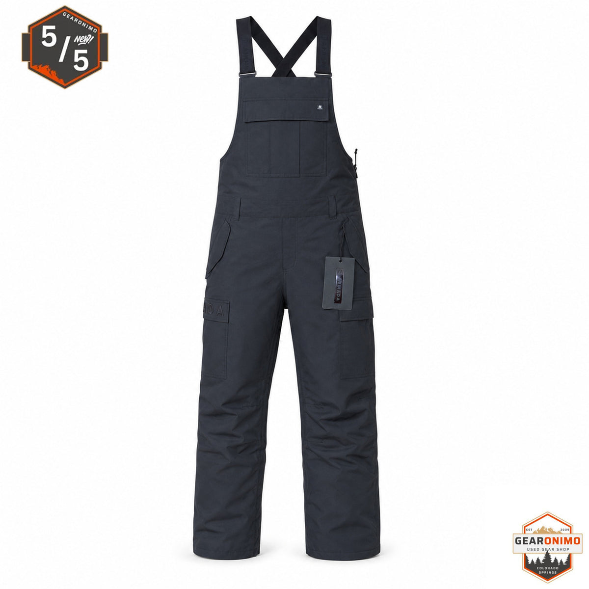 Armada Sumter Winter/Snow Bib - Men's Large (Black) - image 3