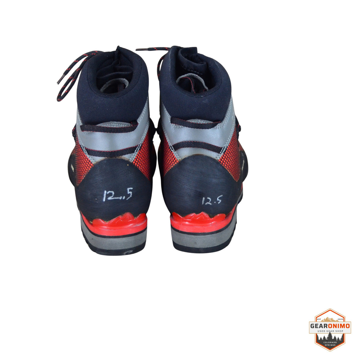 Mad Rock Ice Boots - Size 12.5 (Red) - image 2