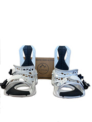 Altitude Boardwerx Snowboard  Bindings - LG/XL (White) - image 2