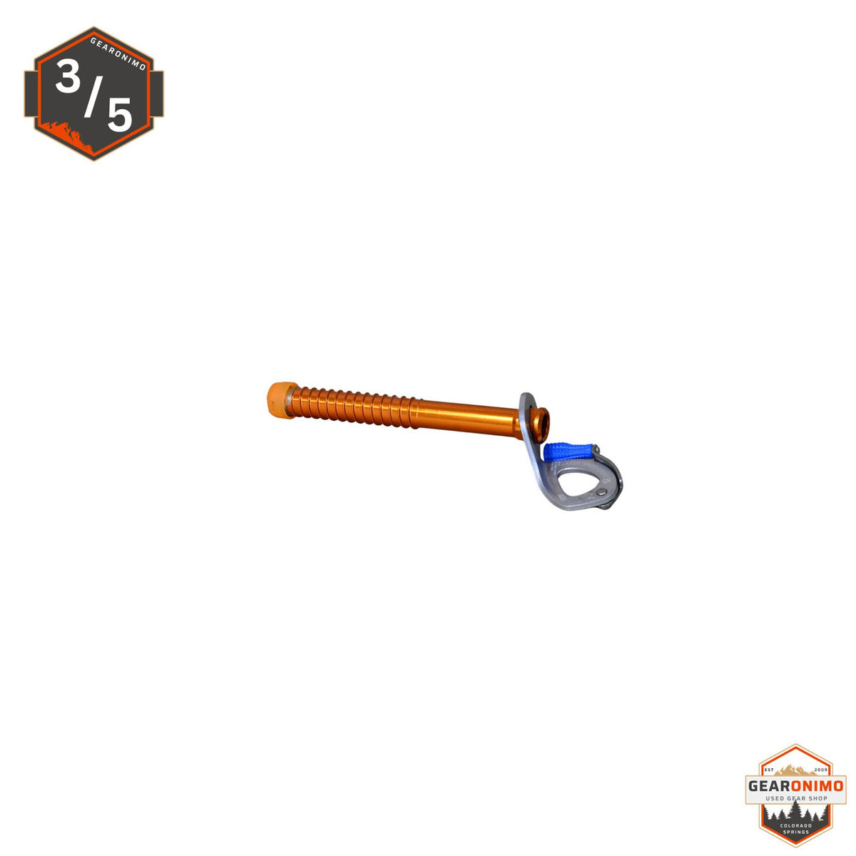 Petzl Laser Speed Light Ice Screw - 17 cm (Orange/Blue) — photo 1 of 1