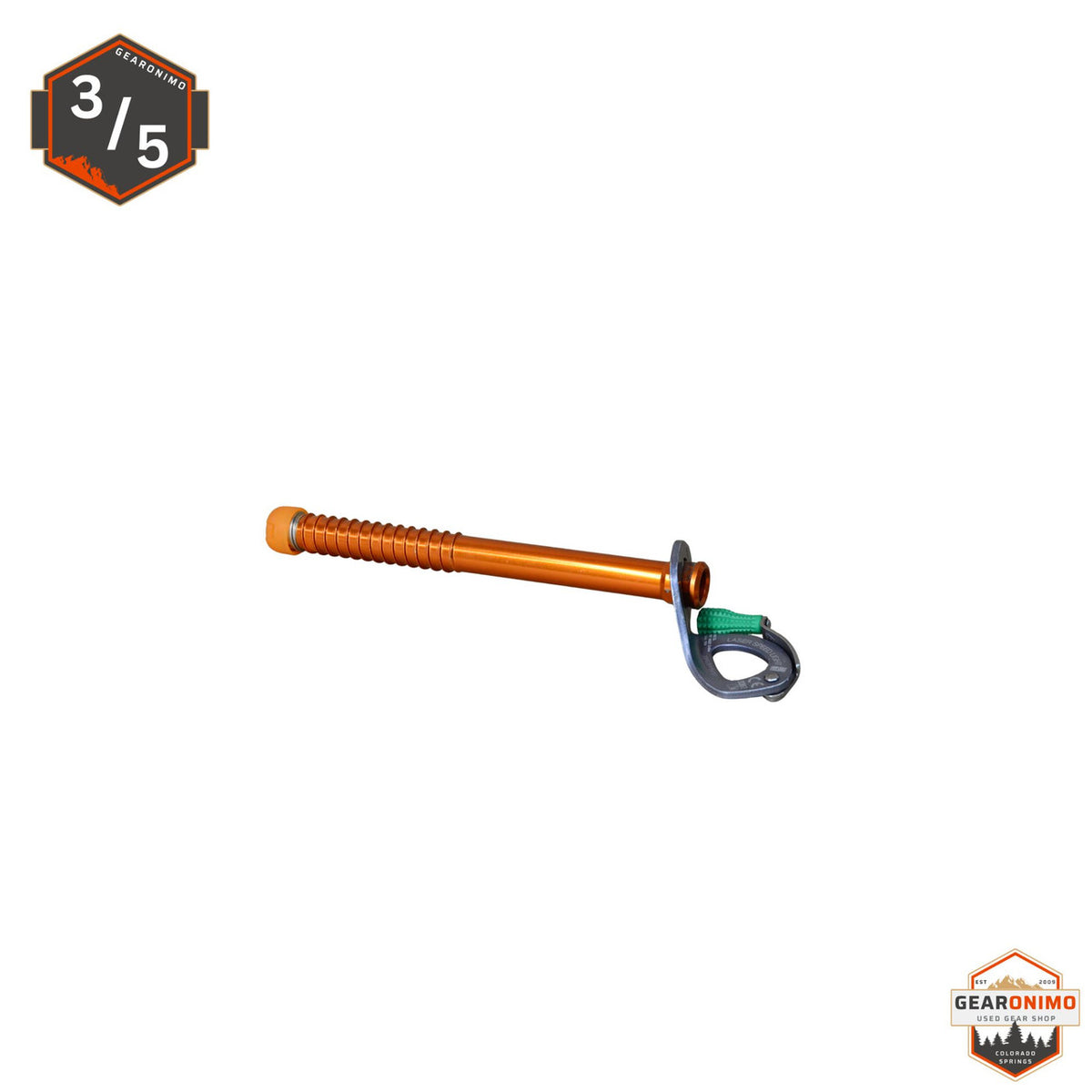 Petzl Laser Speed Light Ice Screw - 21 cm (Orange/Green) — photo 1 of 1