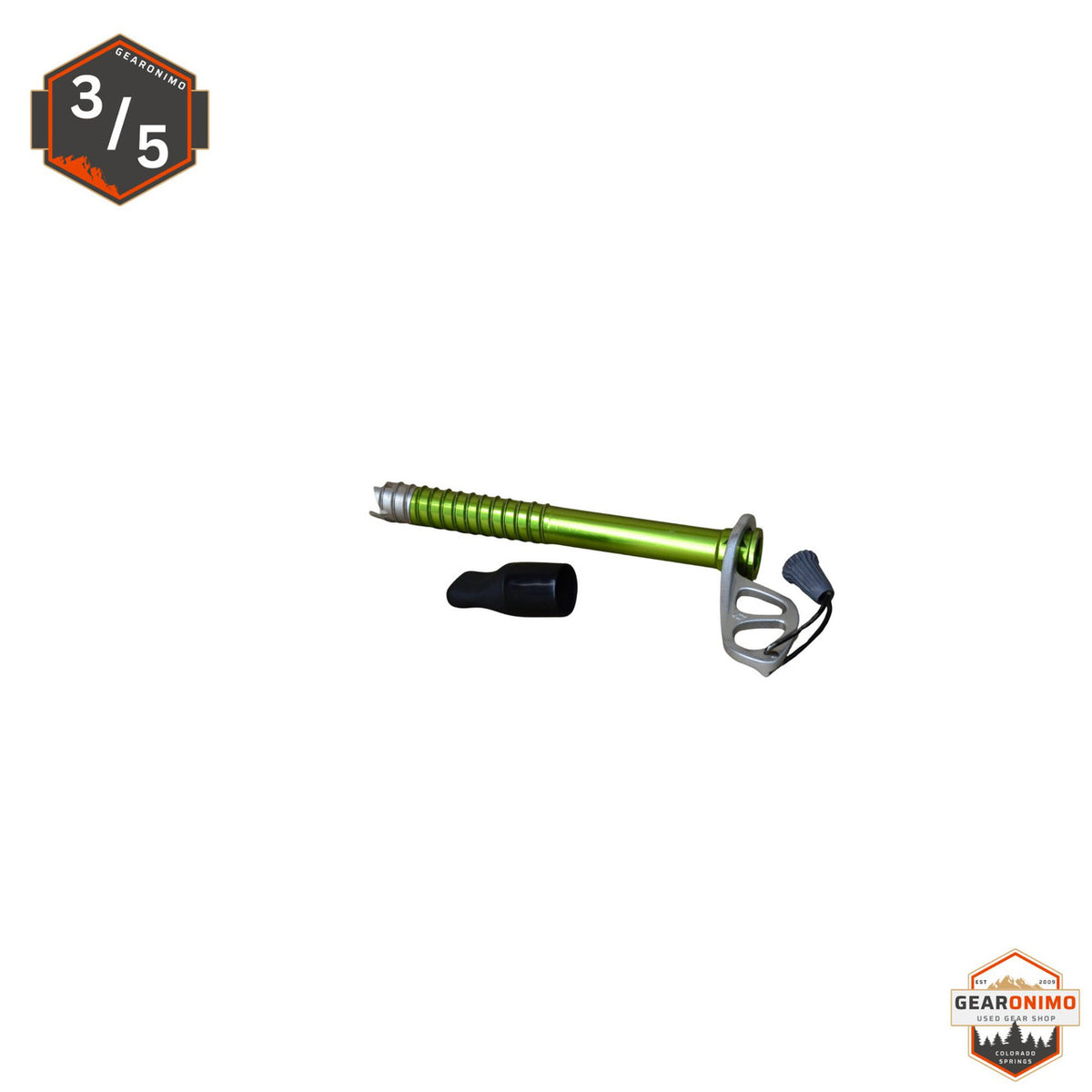 Black Diamond Ultralight Ice Screw - 19 cm (Green/Gray) — photo 1 of 1