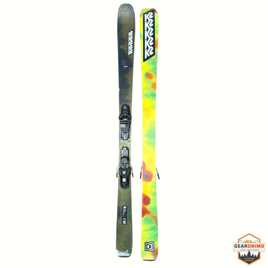 K2 Mindbender 89Ti Skis With Salomon M11 Bindings - 170 cm