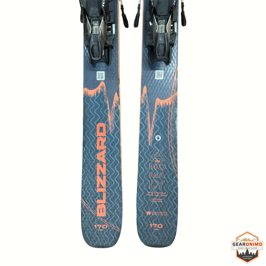 Blizzard Anomaly 88 Ski with marker TCX 11 Bindings - 170cm