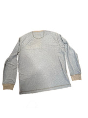 Eddie Bauer Long Sleeve 1/4 Button Up - Mens Lg - image 2