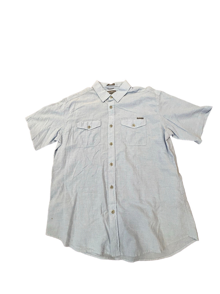 Eddie Bauer Light Blue Button Up - Mens Lg - image 1