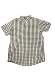 Eddie Bauer Classic Fit Grey Button Up (Mens Lg) - image 1