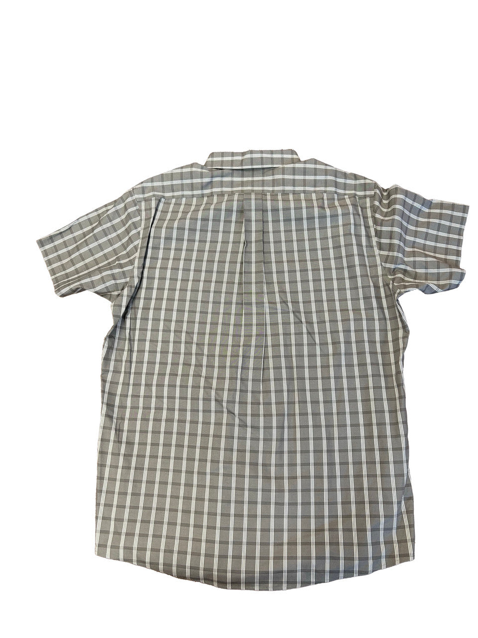 Eddie Bauer Classic Fit Grey Button Up (Mens Lg) - image 2