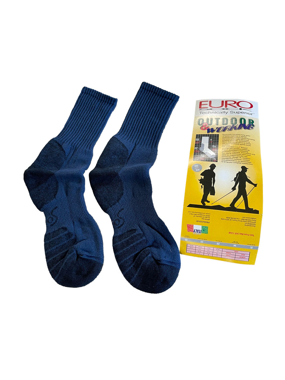 EURO Wool Hiking Sock - (Multiple Sizes Available) - image 1