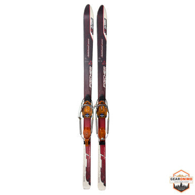 Fischer Outbound Crown Telemark Skis with Rottefella Cobra Telemark Bindings - 169cm (Skins Incuded) - image 1