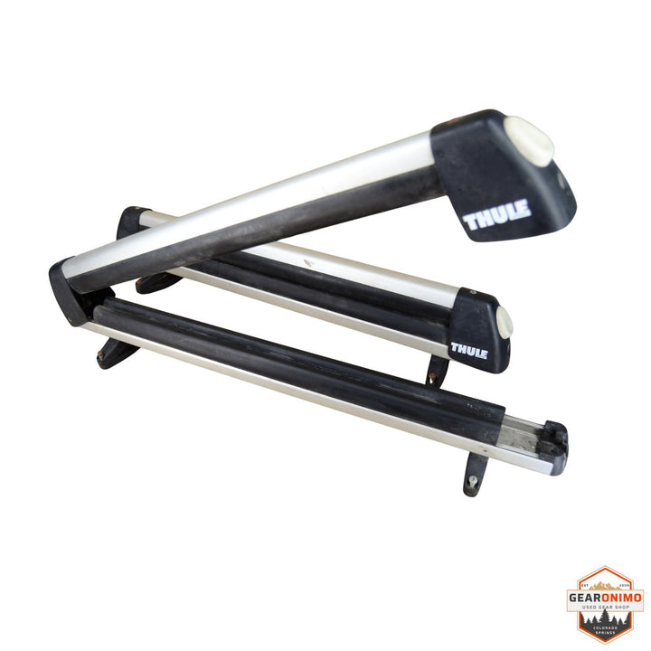 Thule 4 Ski Rack With Mighty Mounts (No Keys) - image 1