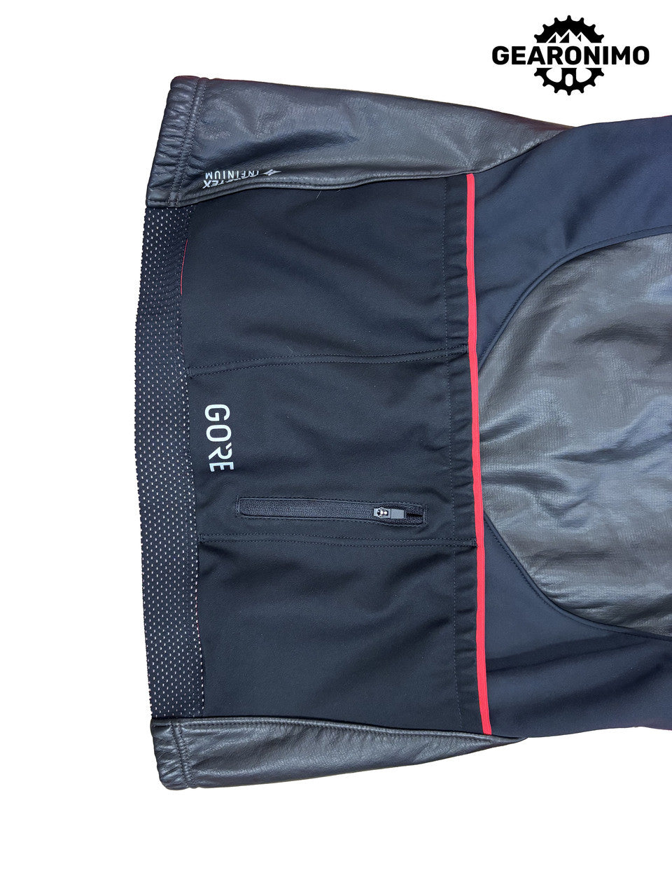GOREwear Gore-tex Infinium Cycling Jacket - Black/red - Men's Medium - image 6