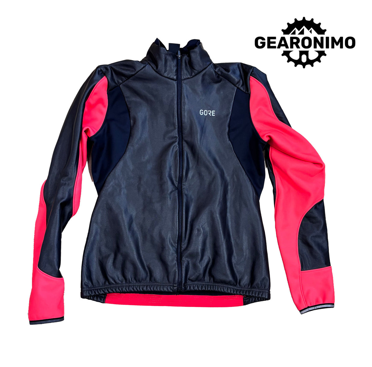 GOREwear Gore-tex Infinium Cycling Jacket - Black/red - Men's Medium - image 3