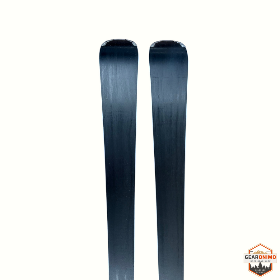 Gearonimo Sports Rossignol Experience 78 skis with black bases, shown from a top-down view.