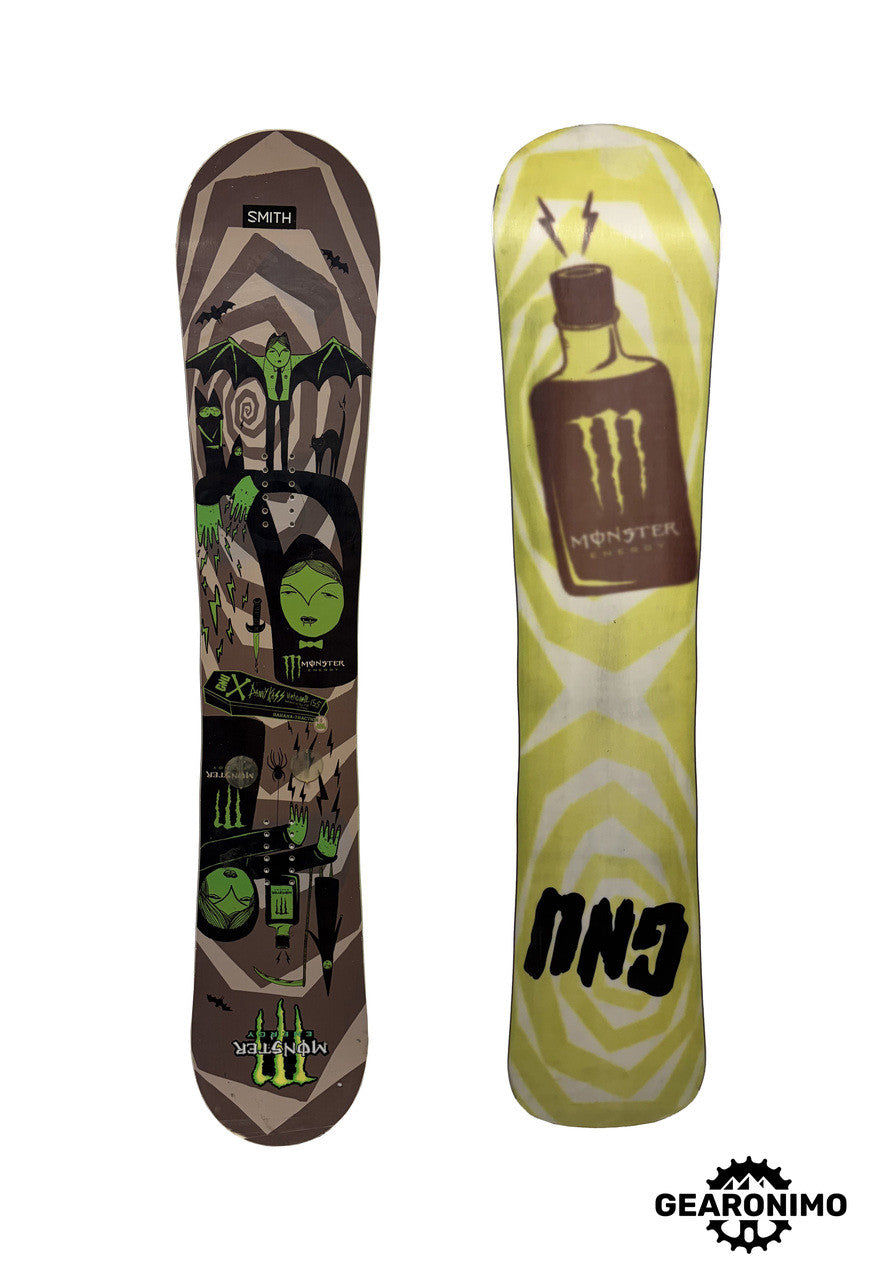 GNU Danny Kass Vertighoul Monster Snowboard - 155cm - image 3