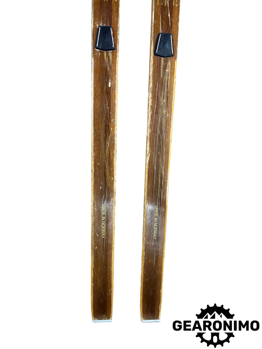 Bonna Wood cross country Skis (Model 2400 Wooden Skis) - image 2