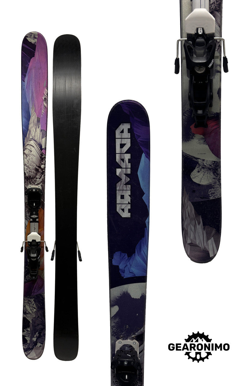 Armada Tantrum 100 skis with Tyrolia Ambition 10 Binding- 156 cm - image 3