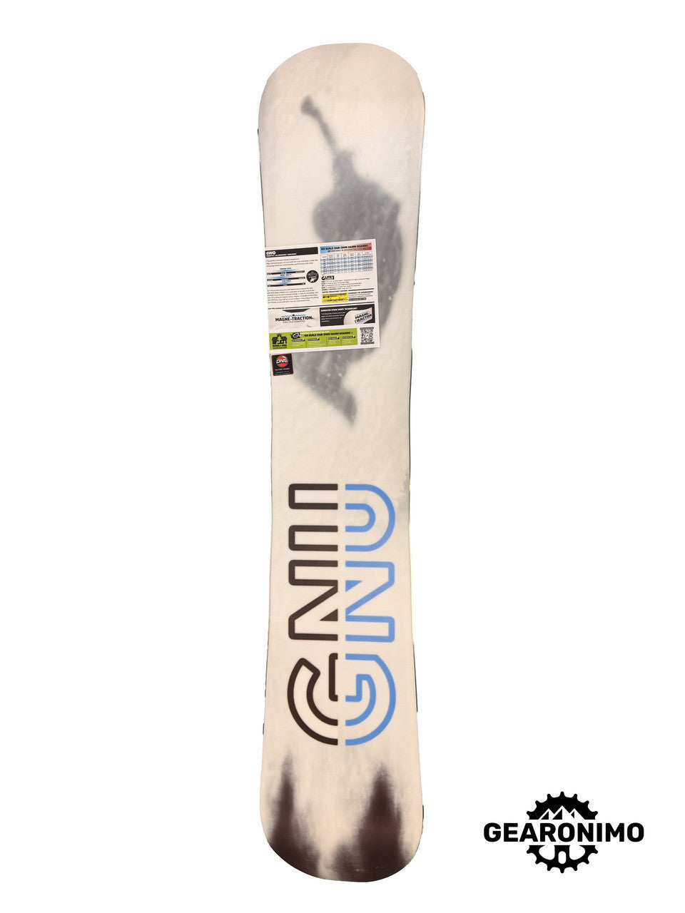 GNU GWO Snowboard - 159cm - image 2