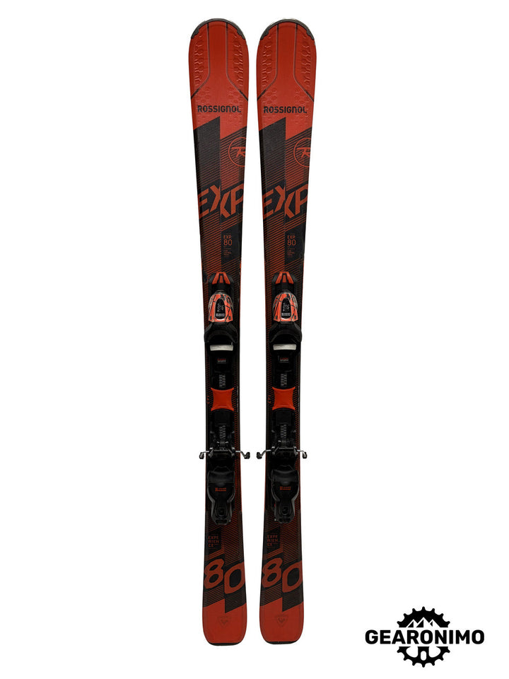 Rossignol EXP 80 Carbon Skis With Look Xpress 11 Grip Walk Bindings (Multiple Sizes) - image 1