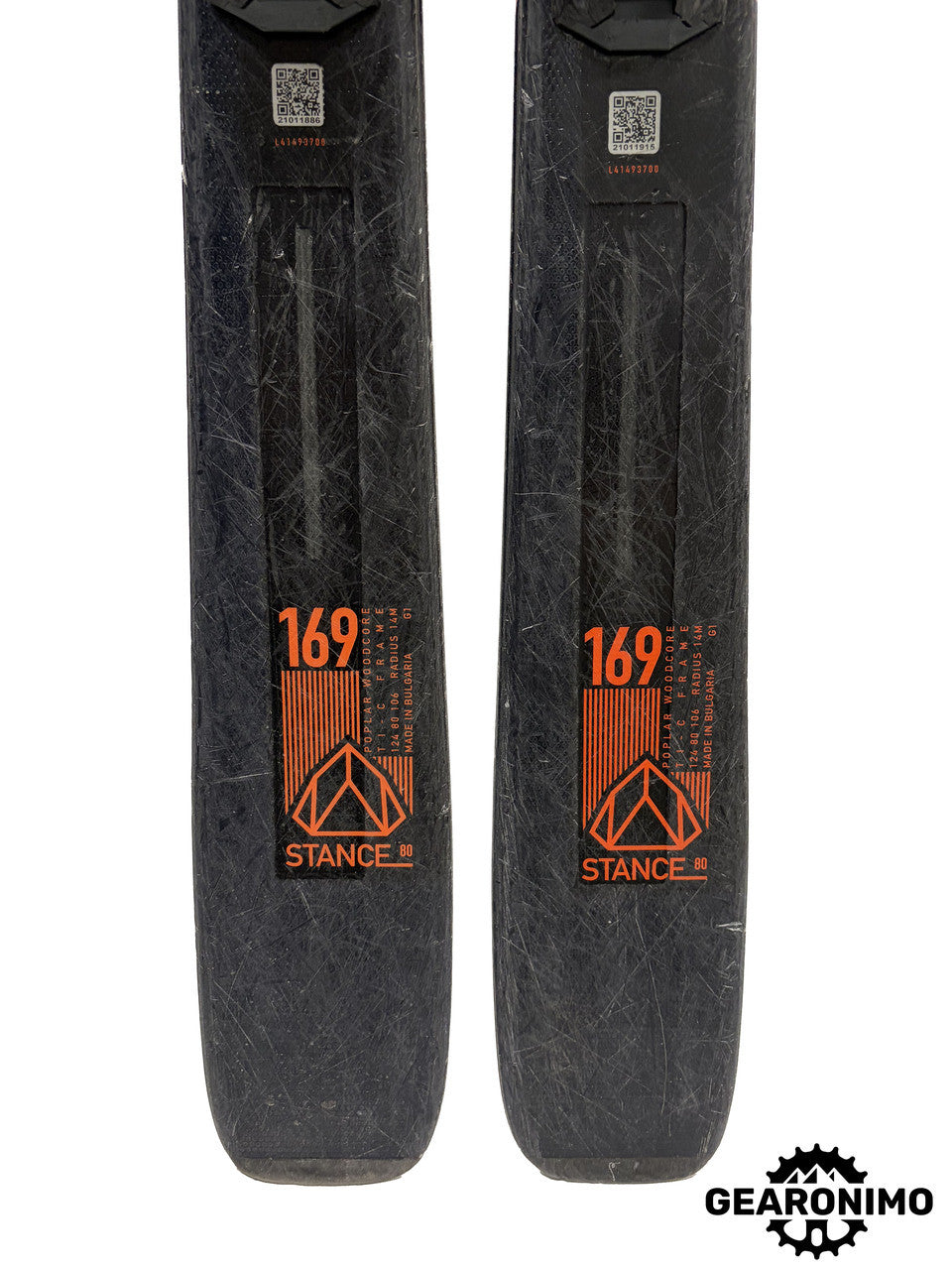 Salomon Stance 80 (2022) Skis With Salomon M11 Bindings (Multiple Sizes) - image 5