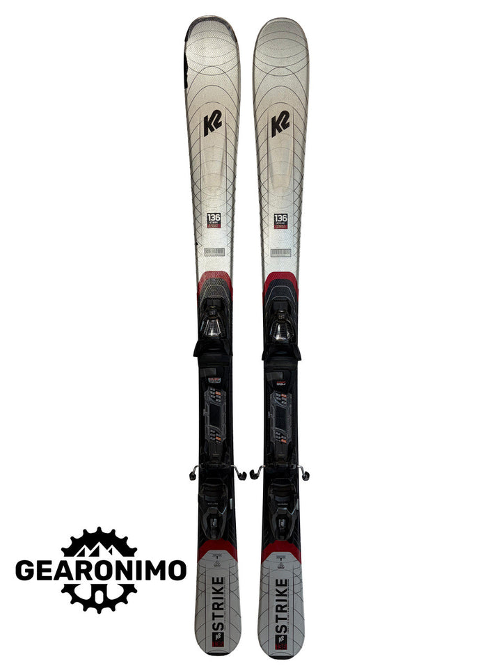 K2 AMP Strike 75 Skis with Marker M2 10 Bindings  - Multiple Sizes available - image 1