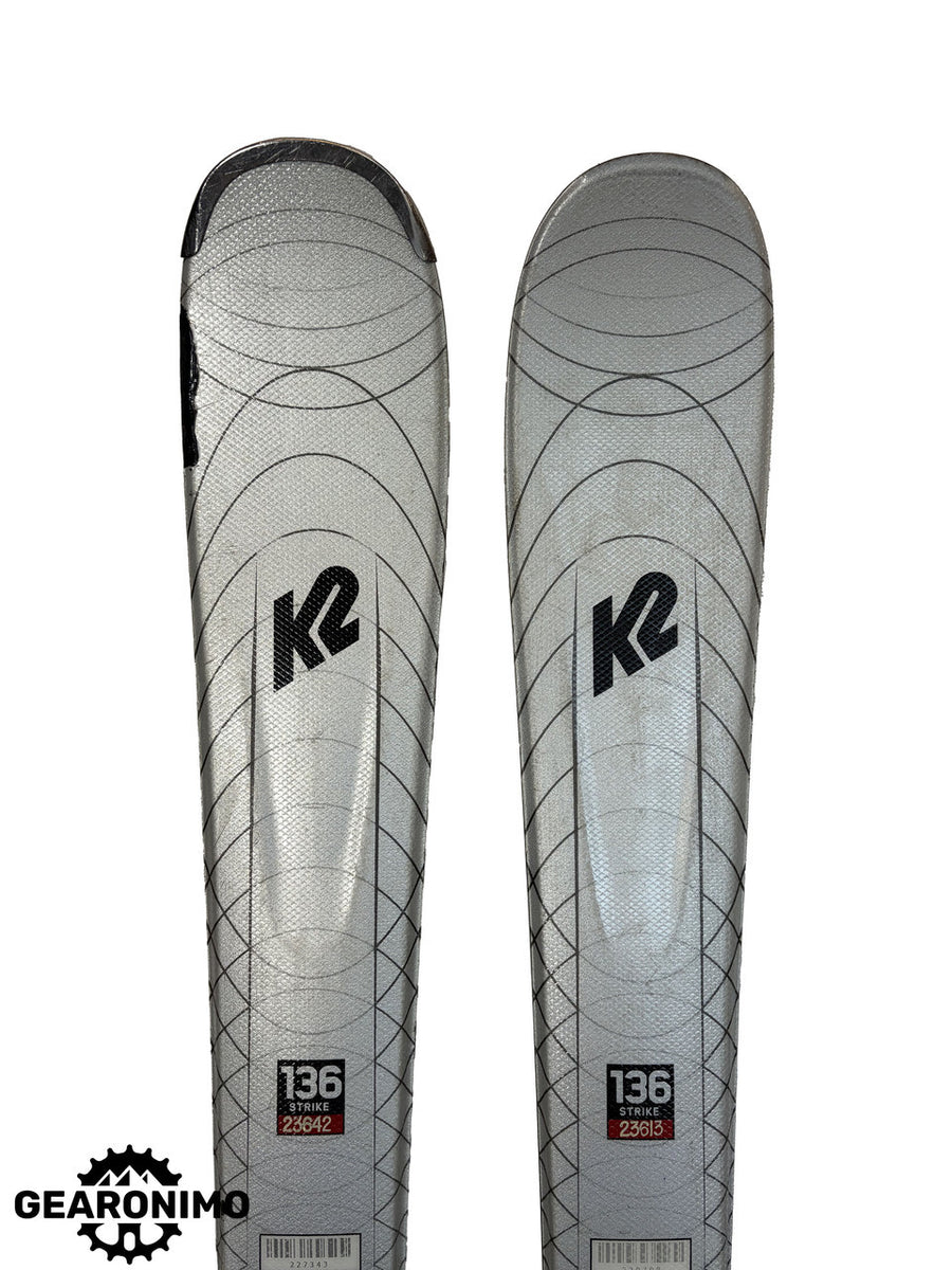 K2 AMP Strike 75 Skis with Marker M2 10 Bindings  - Multiple Sizes available - image 3