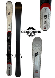K2 AMP Strike 75 Skis with Marker M2 10 Bindings  - Multiple Sizes available - image 8