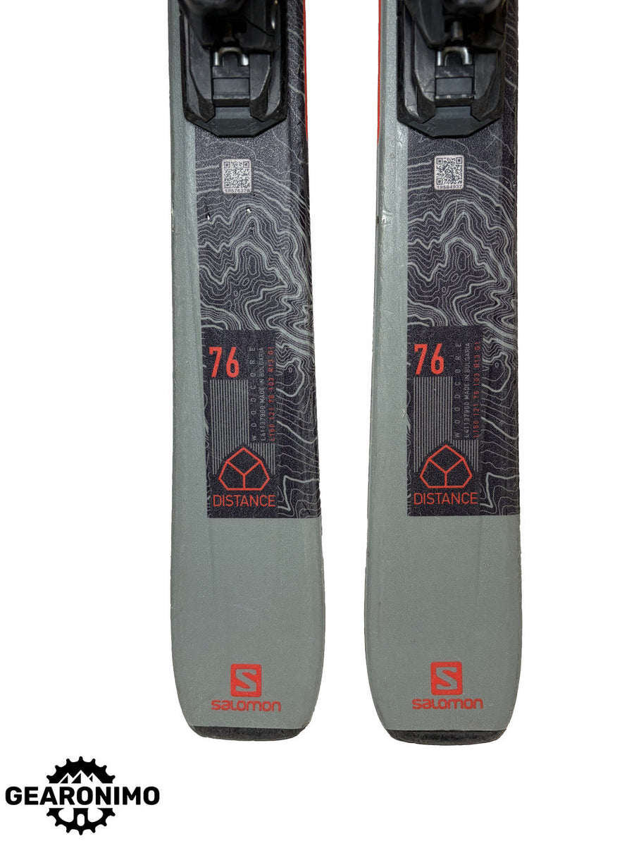 Salomon Distance 76 Skis With Salomon 3m10 Bindings (Multiple Sizes) - image 5