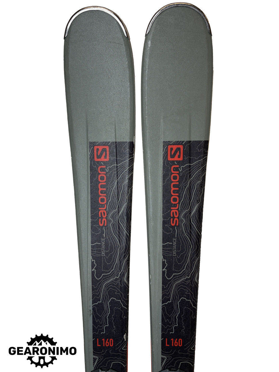 Salomon Distance 76 Skis With Salomon 3m10 Bindings (Multiple Sizes) - image 3