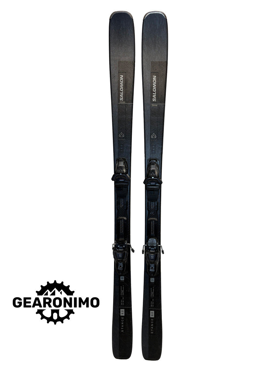 Salomon Stance 80 (2023) Skis With Salomon  M11 bindings - (Multiple Sizes Available) - image 1