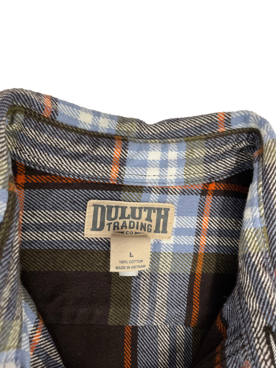 Duluth Button Up Flannel - Men L - image 2