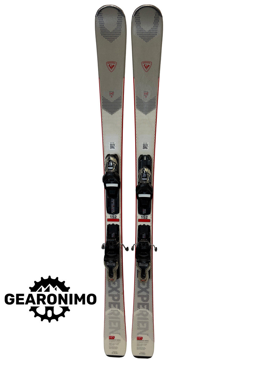 Rossignol EXP 76 Skis With Look Express 10 Bindings (Multiple Sizes) - image 1