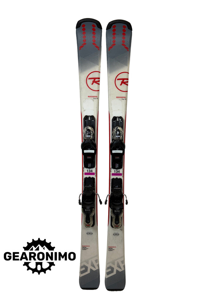 Rossignol Exp 78 Skis WithLook xpress 10 Bindings -134cm - image 1