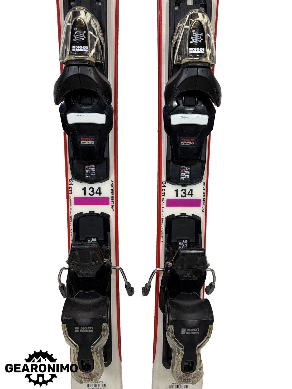 Rossignol Exp 78 Skis WithLook xpress 10 Bindings -134cm - image 4
