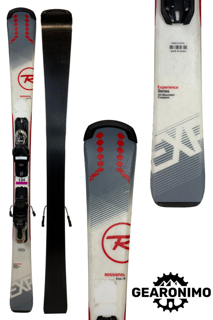 Rossignol Exp 78 Skis WithLook xpress 10 Bindings -134cm - image 9