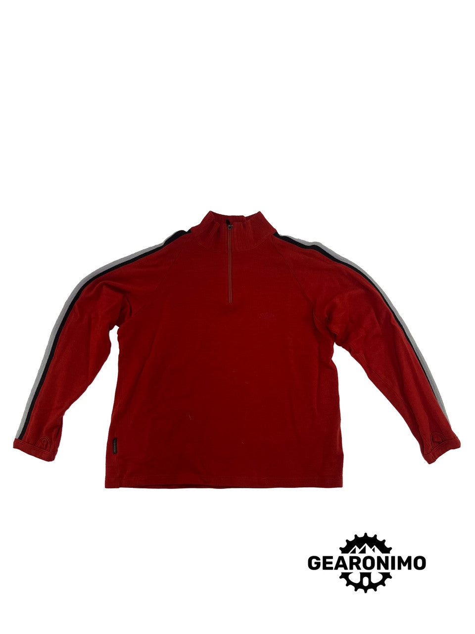 Ice Breaker Sport Mid 1/4 zip -Men L - image 1