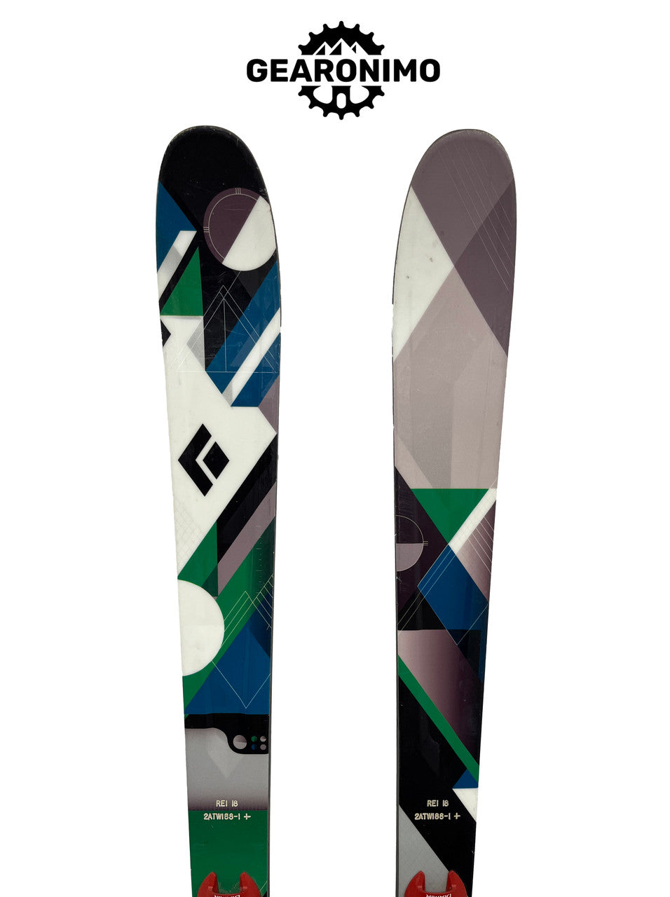 Black Diamond Warrant 95 With Fritschi Diamir Freeride Pro Bindings -188cm - image 3