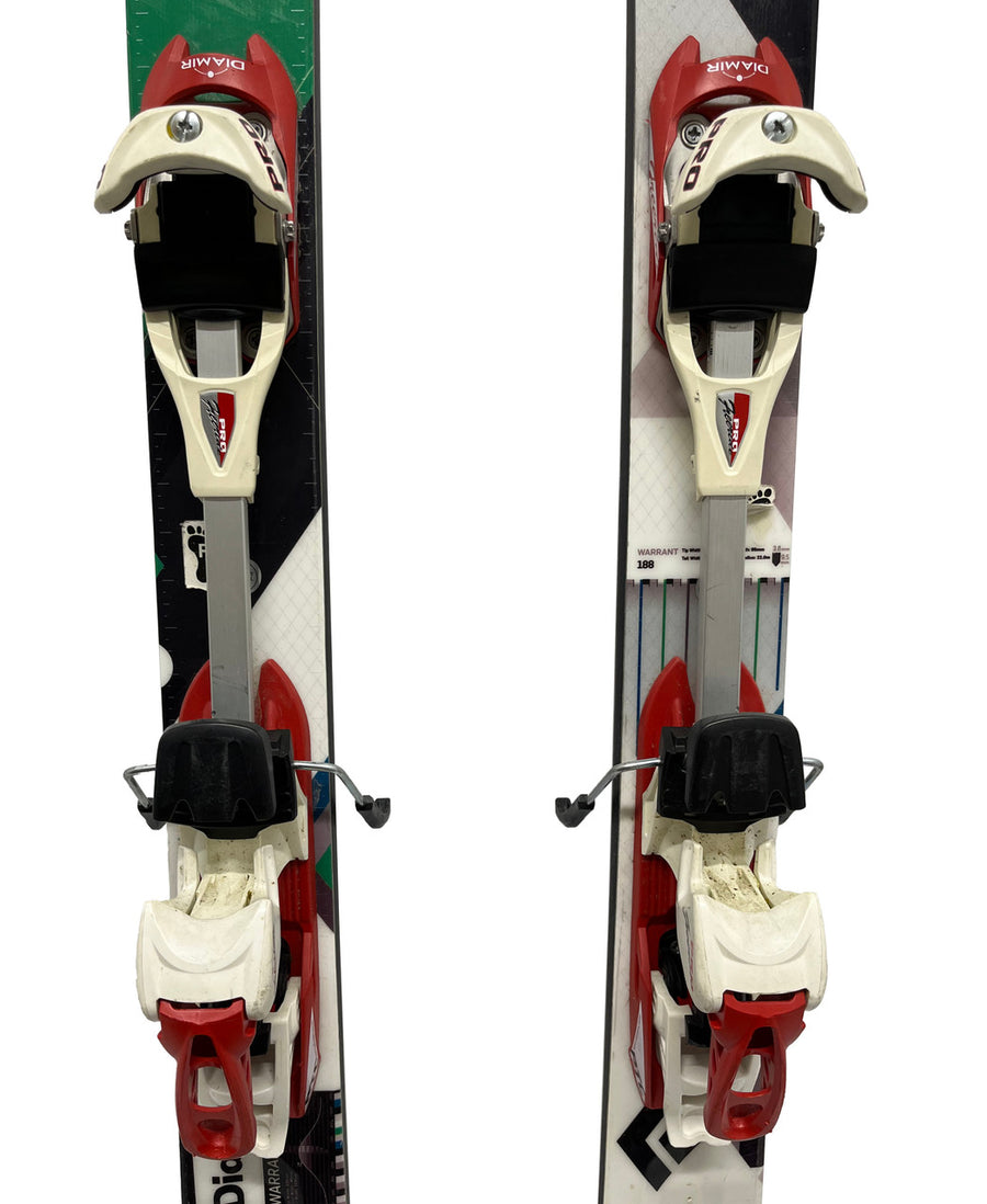 Black Diamond Warrant 95 With Fritschi Diamir Freeride Pro Bindings -188cm - image 4