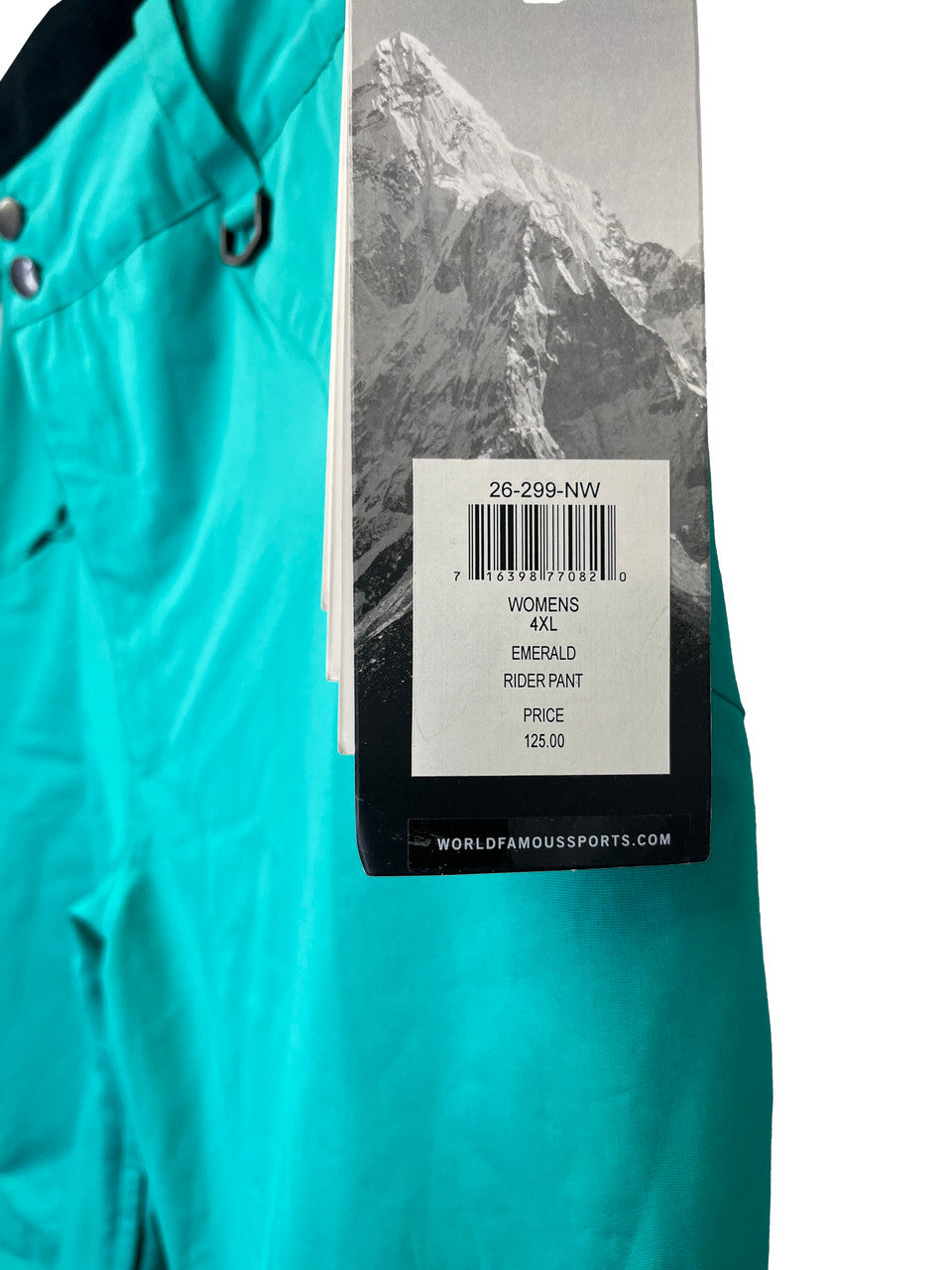 Columbia Rider Pant Emerald - Wmn 4XL - image 6