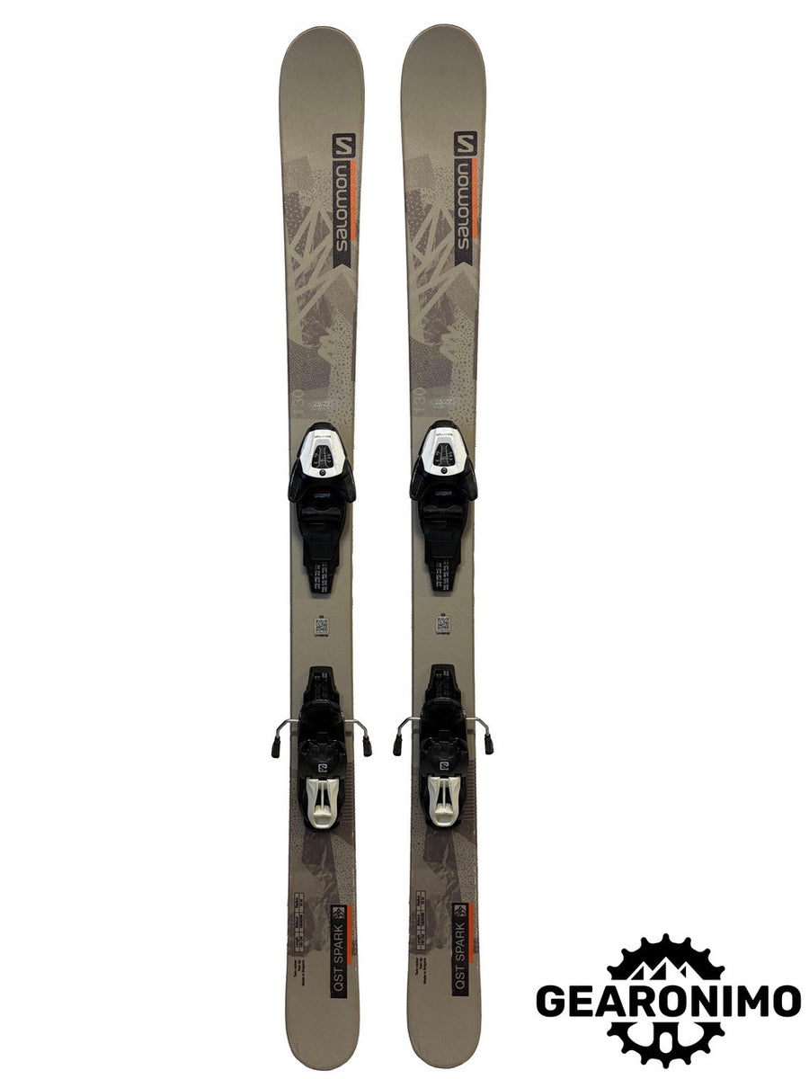 Salomon QST Spark Kid Skis With Salomon L6 Bindings - Multiple Sizes Available - image 1
