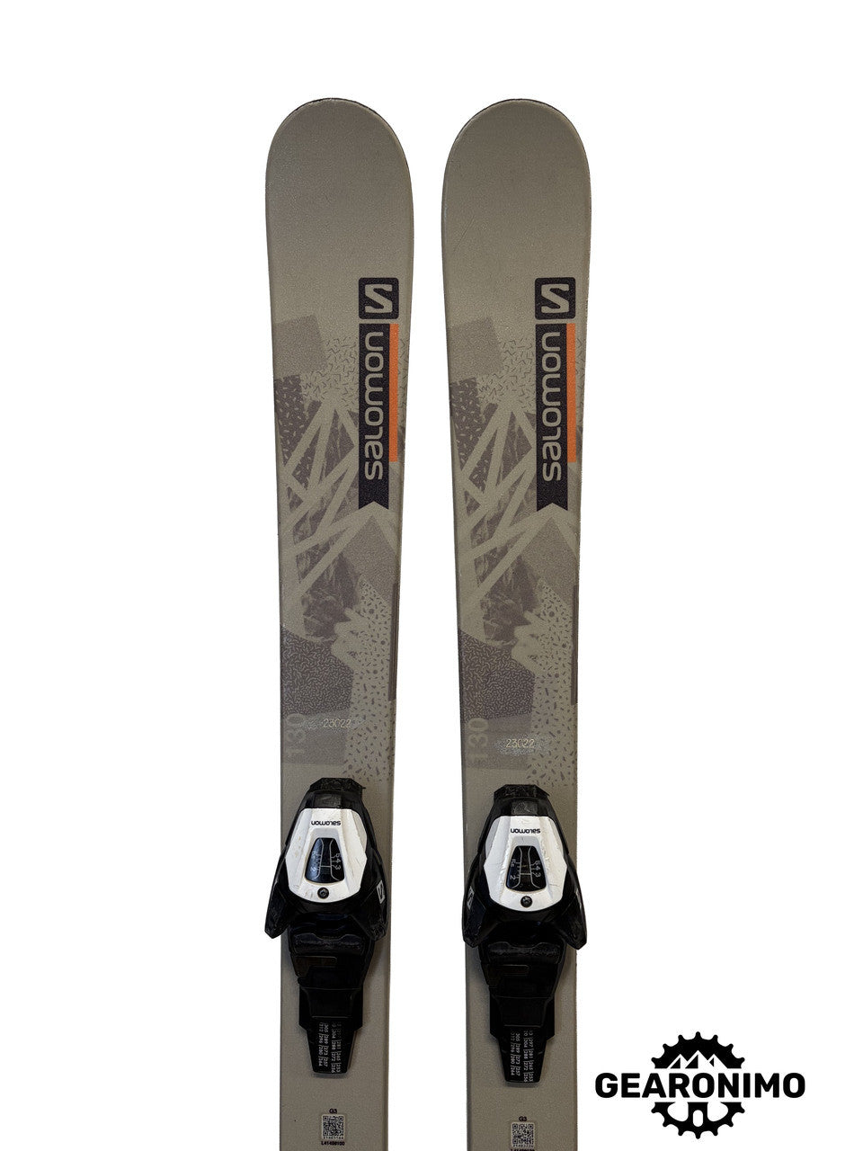 Salomon QST Spark Kid Skis With Salomon L6 Bindings - Multiple Sizes Available - image 6