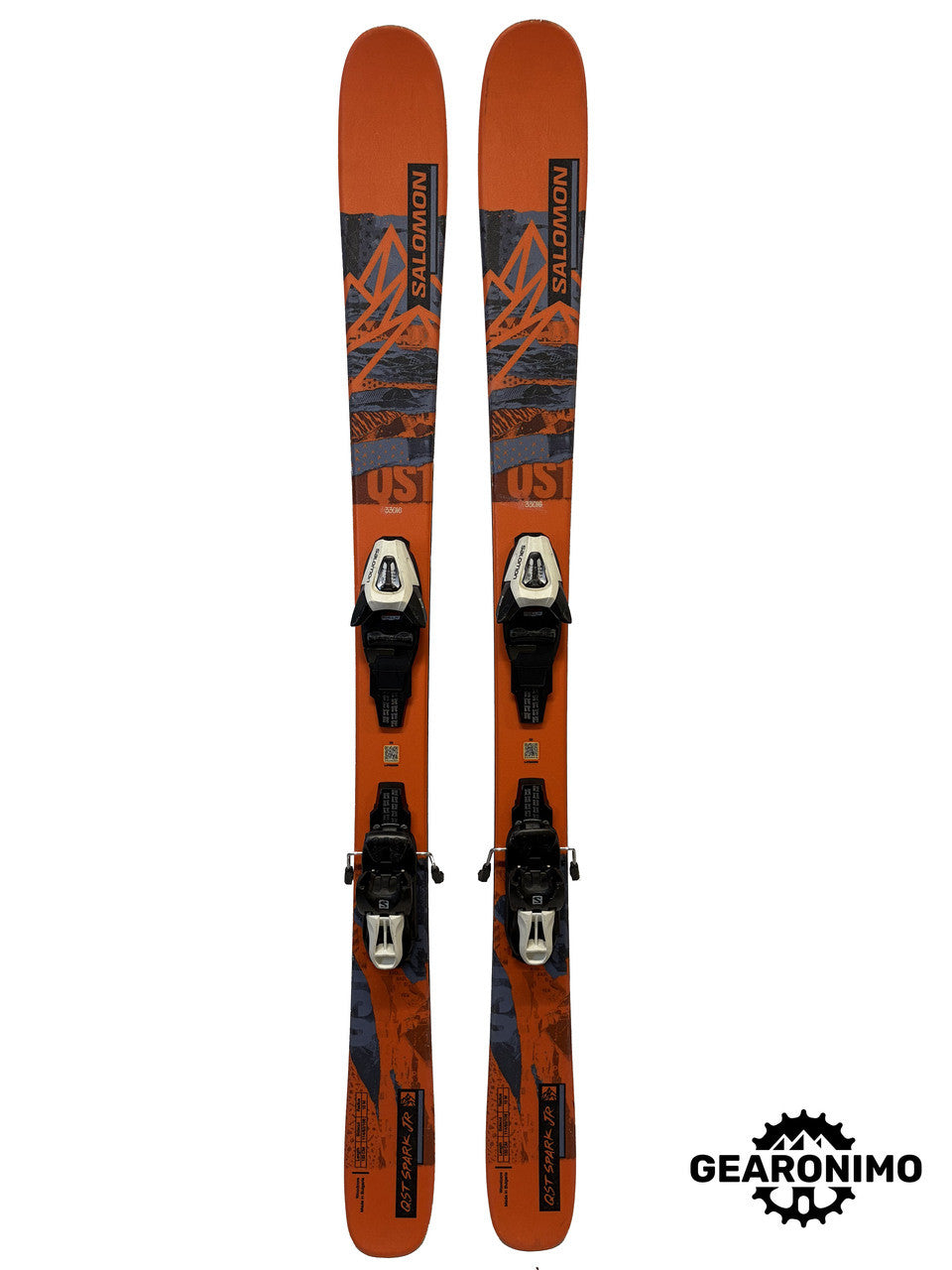 Salomon QST Spark JR Ski with Salomon L5 Binding - Multiple Sizes Available - image 1